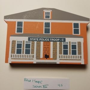 Police/Troop C from Stafford, CT _ Cat's Meow Village